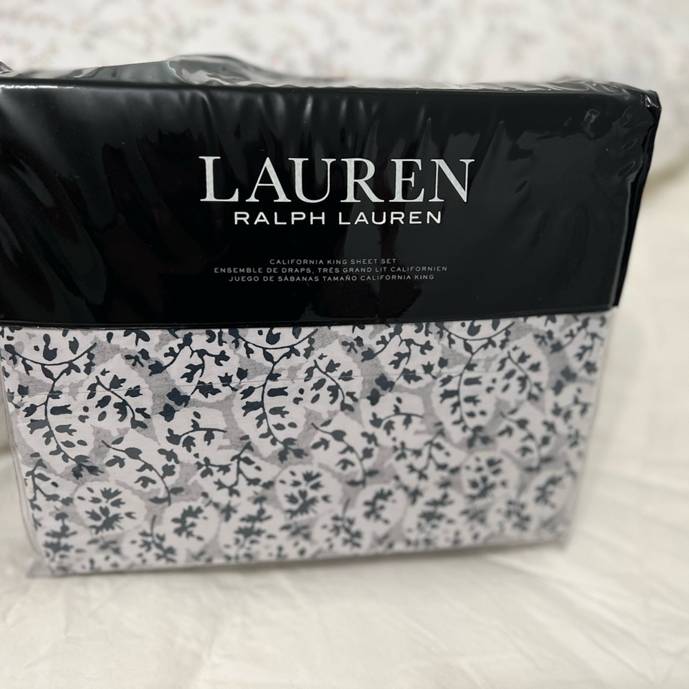 Ralph Lauren KING bed sheet set